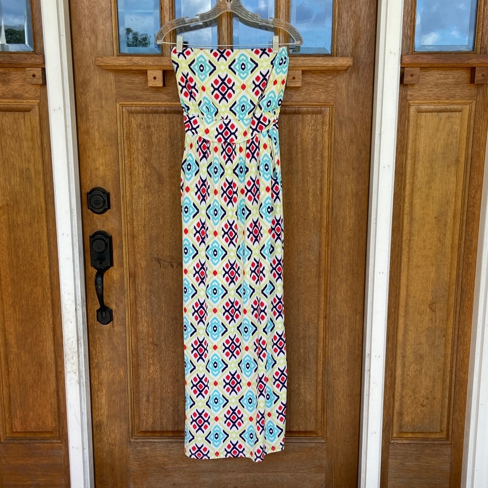 Fantastic Fawn | Strapless Maxi Dress w/ pockets